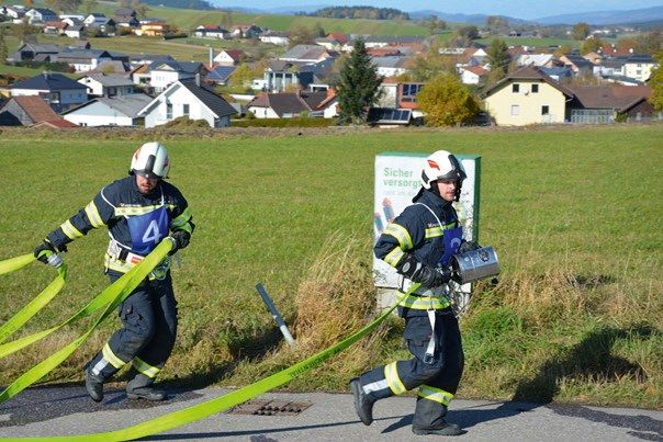 Leistungsprüfung Branddienst in Schenkenfelden