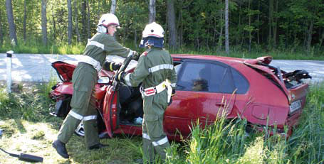 Verkehrsunfall am 9. Juni 2010
